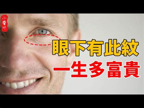 眼下細紋面相|眼下陰德紋：廣積陰德，福報深厚，子孫賢貴 